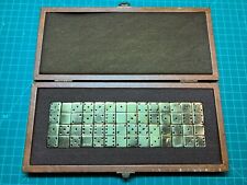 Vintage Brass Domino Set With Leather Case for sale  Shipping to South Africa