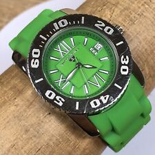 ¡Reloj de buceo Swiss Legend Commander para damas! ¡Bisel giratorio! Batería Green Band nueva con etiquetas segunda mano  Embacar hacia Argentina