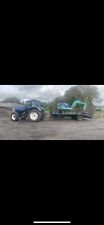 tractor low loader trailer for sale  BURY