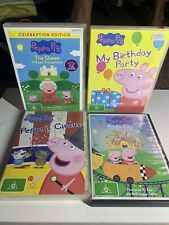 Usado, DVD X 4 Peppa Pig. Mochila bolha, cidade da batata, princesa Peppa, porquinho REGIÃO 4 PAL comprar usado  Enviando para Brazil