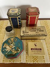 Selection vintage tins for sale  CHICHESTER