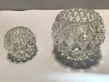 Vtg partylite clear for sale  Modesto