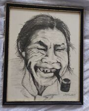 Framed pencil drawing for sale  ROCHESTER