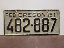 1951 oregon license for sale  Butte