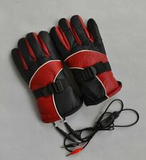 RED Warm Heated Heat Inner Motorcycle Motorbike Outdoor Gloves 12V for sale  Shipping to United Kingdom