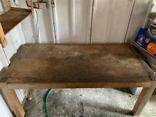 Wooden bench table for sale  WIGAN