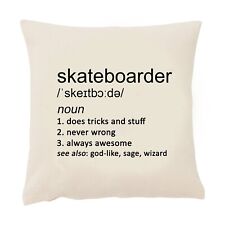 Skateboarder cushion cover for sale  ENFIELD