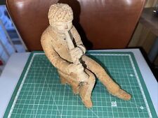 Vintage clay sculpture for sale  MINEHEAD