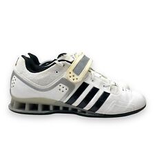 Adidas AdiPower Levantamiento de Pesas Para Hombre Talla 13 EE. UU. M25733 Núcleo Blanco Zapatos Atléticos segunda mano  Embacar hacia Argentina