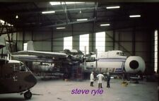 CIVIL  AIRCRAFT SLIDE - ARGOSY 101 AIR BRIDGE CARRIERS G-AZHN - 1974 - ORIGINAL, used for sale  NORTHWICH