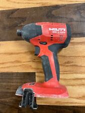 PREOWNED HILTI SID 4-A22 21.6V CORDLESS IMPACT DRIVER TOOL ONLY for sale  Shipping to South Africa