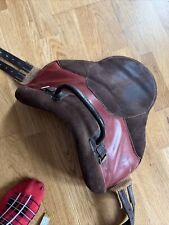 Brown leather childs for sale  LUTON