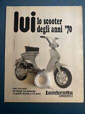 Rara pubblicita lambretta usato  Torino