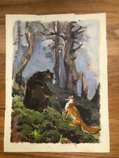 Oil painting bear for sale  ANDOVER