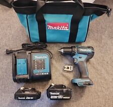 Kit de broca Makita XFD13 18V LXT 1/2" com carregador de 2 baterias e conjunto de bolsa comprar usado  Enviando para Brazil