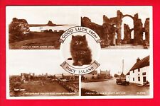 Postcard holy island for sale  NORTHWICH