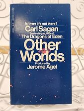 Otros mundos de Carl Sagan. Bantam Books Illustrated 1975 en bruto. Raro segunda mano  Embacar hacia Argentina