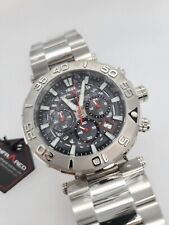 Relógio de pulso infravermelho fumaça prata GT IR-GTO-005 46mm aço inoxidável comprar usado  Enviando para Brazil