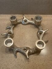 Pewter antler candle for sale  Holladay