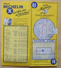Carte michelin avignon d'occasion  Grancey-le-Château-Neuvelle