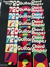 DAVID KAY'S 720 GUITAR CHORD SHAPES for sale  Shipping to South Africa