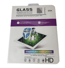 Sectry Tempered Glass Screen Protector  2/3/4 Ipad Tablet 9 3/8x7 1/8" for sale  Shipping to South Africa