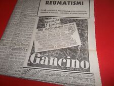 Pubblicita 1948 bevete usato  Roma