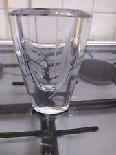 glass vase lilly for sale  CHELMSFORD