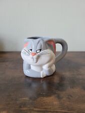 Caneca 3D Bugs Bunny 1996 Looney Tunes xícara de café cerâmica Warner Bros WB aposentada comprar usado  Enviando para Brazil