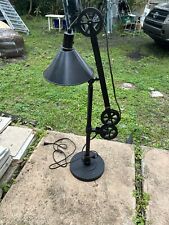 industrial table pulley lamp for sale  Boca Raton