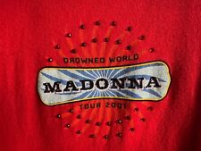 Camiseta espartilho Madonna rara vintage Drowned World Tour 2001, tamanho G feminina  comprar usado  Enviando para Brazil