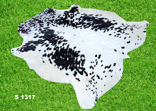 Used, New Cowhide Rugs Hair On COW HIDE Rugs Area Cow Skin Leather Rugs (54" x 54") for sale  Shipping to South Africa