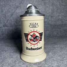 Budweiser beer stein for sale  NOTTINGHAM