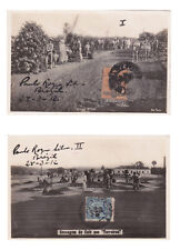 BRASIL - São Paulo, Fazenda de Café, 3 fotos cartão postal 1912 Paulo Roque da Silva comprar usado  Enviando para Brazil