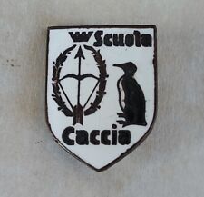 Distintivo scuola caccia usato  Roma