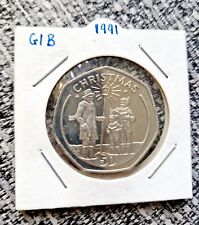 Gibraltar xmas 50p for sale  MIDDLESBROUGH