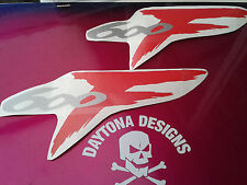 CBR 600F SILVER & RED SEAT UNIT TAIL PIECE DECALS STICKERS GRAPHICS , used for sale  Shipping to South Africa