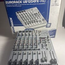 Behringer Eurorack UB1204FX-Pro 12 Mezclador Estudio Audio CAJA ABIERTA segunda mano  Embacar hacia Argentina