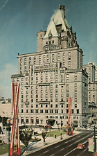 1960s HOTEL VANCOUVER CANADA HILTON PANORAMA ROOF TIMBER CLUB POSTCARD P423 for sale  Shipping to South Africa