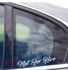 Hire sticker decal for sale  Willits