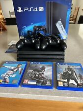 ps4 pro 1tb black for sale  MACCLESFIELD