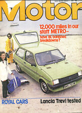 1981 motor magazine d'occasion  Expédié en Belgium