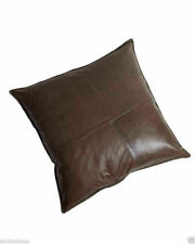 Decent Cover Cushion 100% Genuine Soft U Decor Accent Hair Couch Pillow Leather for sale  Shipping to South Africa