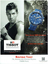 publicité Advertising 0521  2011 la montre Tissot seaster 1000 auto Nicky Hayden comprar usado  Enviando para Brazil