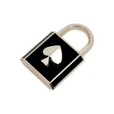 Kate Spade Padlock Silver Black, used for sale  Shipping to South Africa