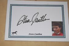 Steve Cauthen Horse Racing Legend Assinado projetado Card 6X4 Polegadas comprar usado  Enviando para Brazil