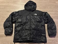 Chaqueta acolchada de plumón de ganso 700 negra de colección THE NORTH FACE para hombre XXL 2XL con capucha Nuptse segunda mano  Embacar hacia Argentina