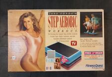 Usado, Antigo Anos 90 Jane Fonda Step Exercício Aeróbico Fitness Quest 3 Níveis Risers comprar usado  Enviando para Brazil