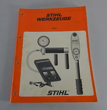 Catalogue Special Tools Stihl motor y sierras eléctricas/Brush Cutters Was 06/1996 segunda mano  Embacar hacia Argentina