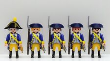 4 ŻOŁNIERZY + OFICER NIEBIESKI ŻÓŁTY Playmobil do Gwardii Mundur Szwecja Custom RZADKI na sprzedaż  Wysyłka do Poland